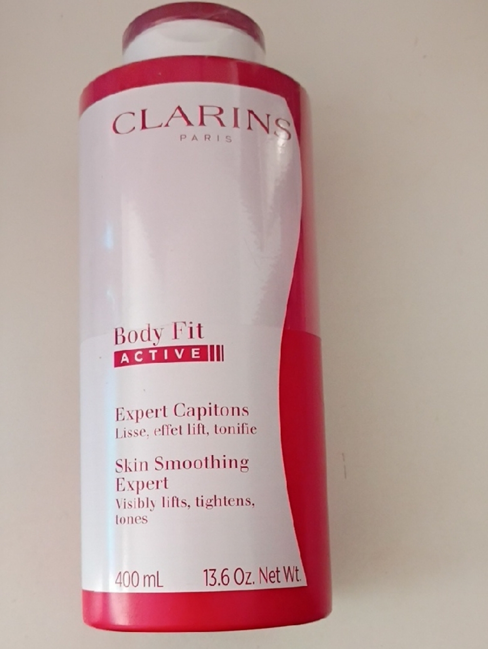 Clarins Skin Smoothing Body Fit - Pink & White Bottle